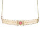 Women's Gold-Polished Necklace - Ruby Raang | Swadesiicart