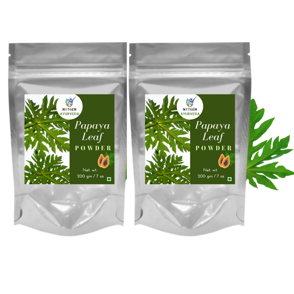 Nxtgen Ayurveda Papaya Leaf Powder - Oilcure Health & Beauty