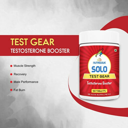 Nutrisouk Solo Test Gear Tablets - Swadesiicart