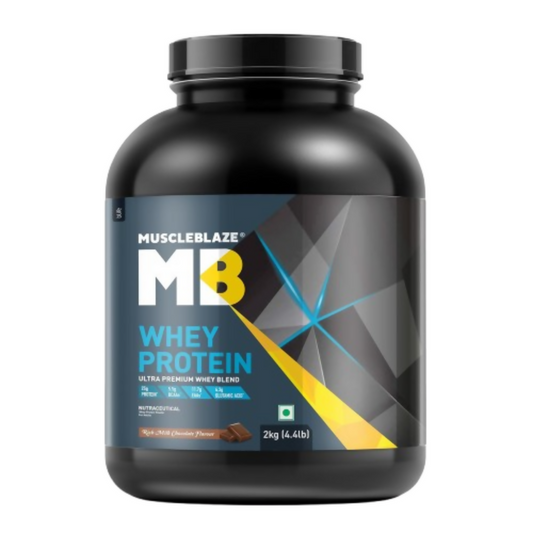 MuscleBlaze Whey Protein Richmilk Chocolate | Swadesiicart
