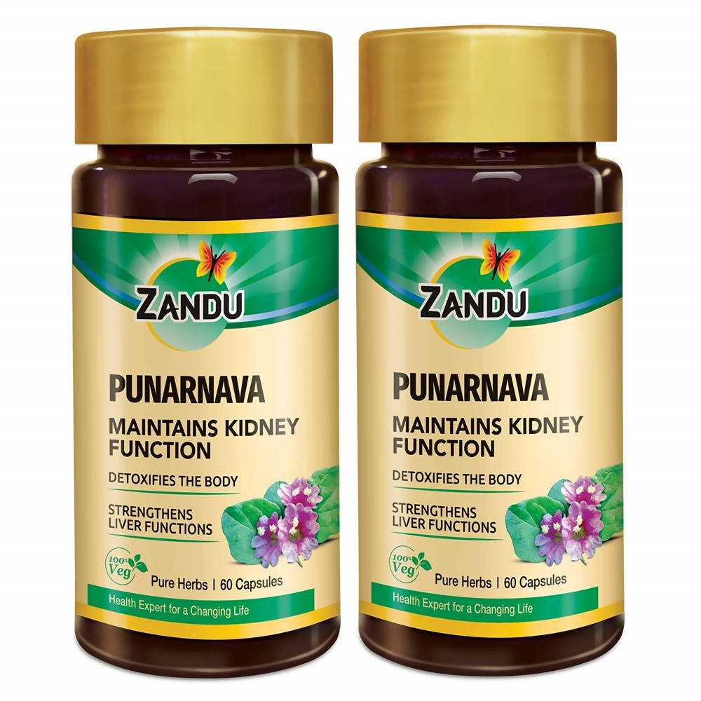 Zandu Punarnava Capsules | Swadesiicart