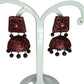 Terracotta Dazzling Temple Jhumkas