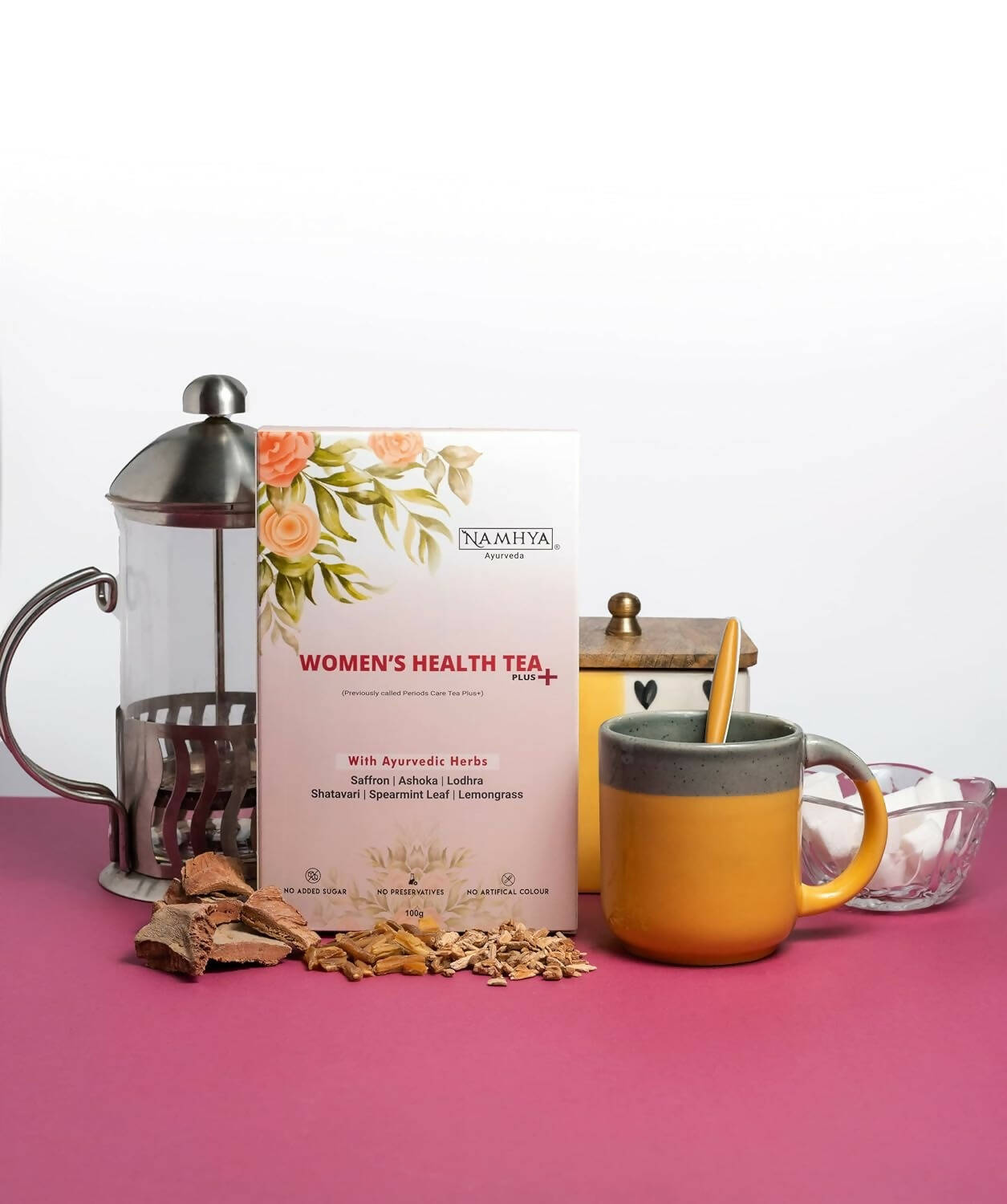 Namhya Women's Health Tea Plus+ | Swadesiicart