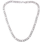 NVR Men Rhodium-Plated Stainless Steel Bohemian Chain | Swadesiicart