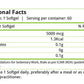 Nature's Velvet Biotin Softgels
