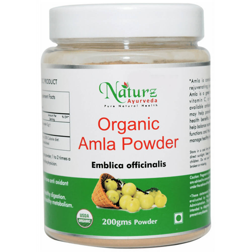 Naturz Ayurveda Organic Amla Powder | Swadesiicart