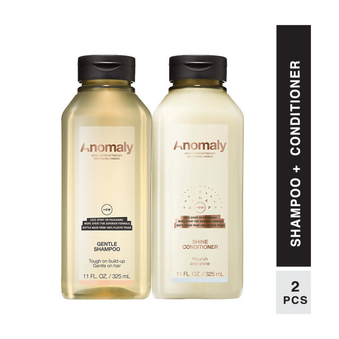 Anomaly by Priyanka Chopra Gentle Shampoo and Shine Conditioner Combo | Swadesiicart