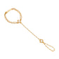 Ruby Raang Gold Kundan Haath Phool | Swadesiicart