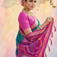 Shree Shyam Fashion Sky Blue Soft Silk Saree