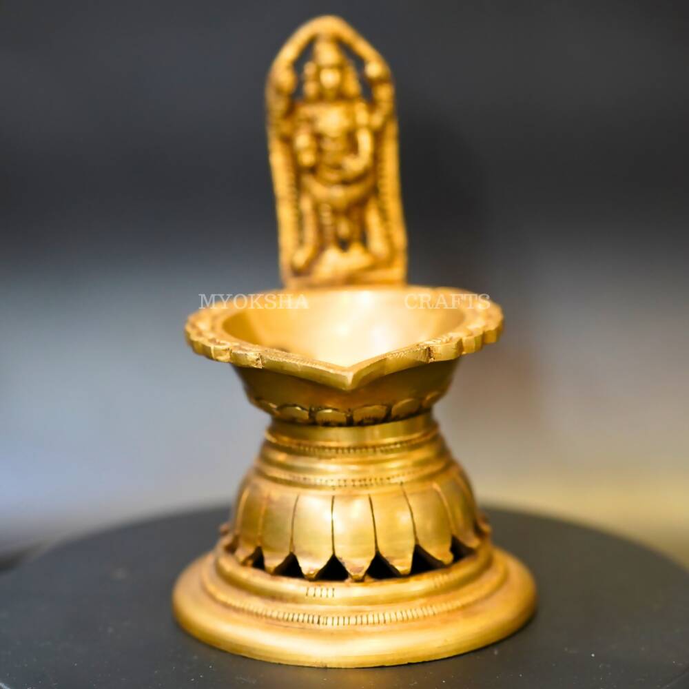 Brass Venkatramana Diya - Swadesiicart