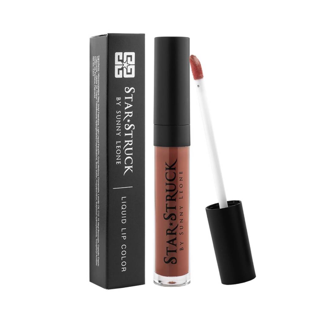 Star Struck By Sunny Leone Liquid Lip Color - Cinammon | Swadesiicart