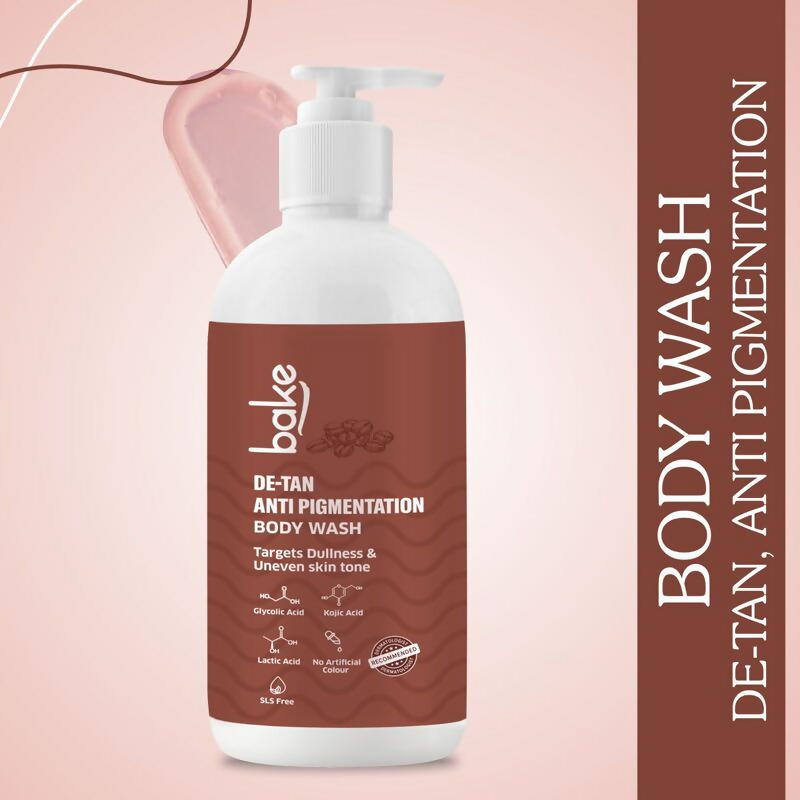 Bake De-Tan Anti Pigmentation Coffee Body Wash | Swadesiicart