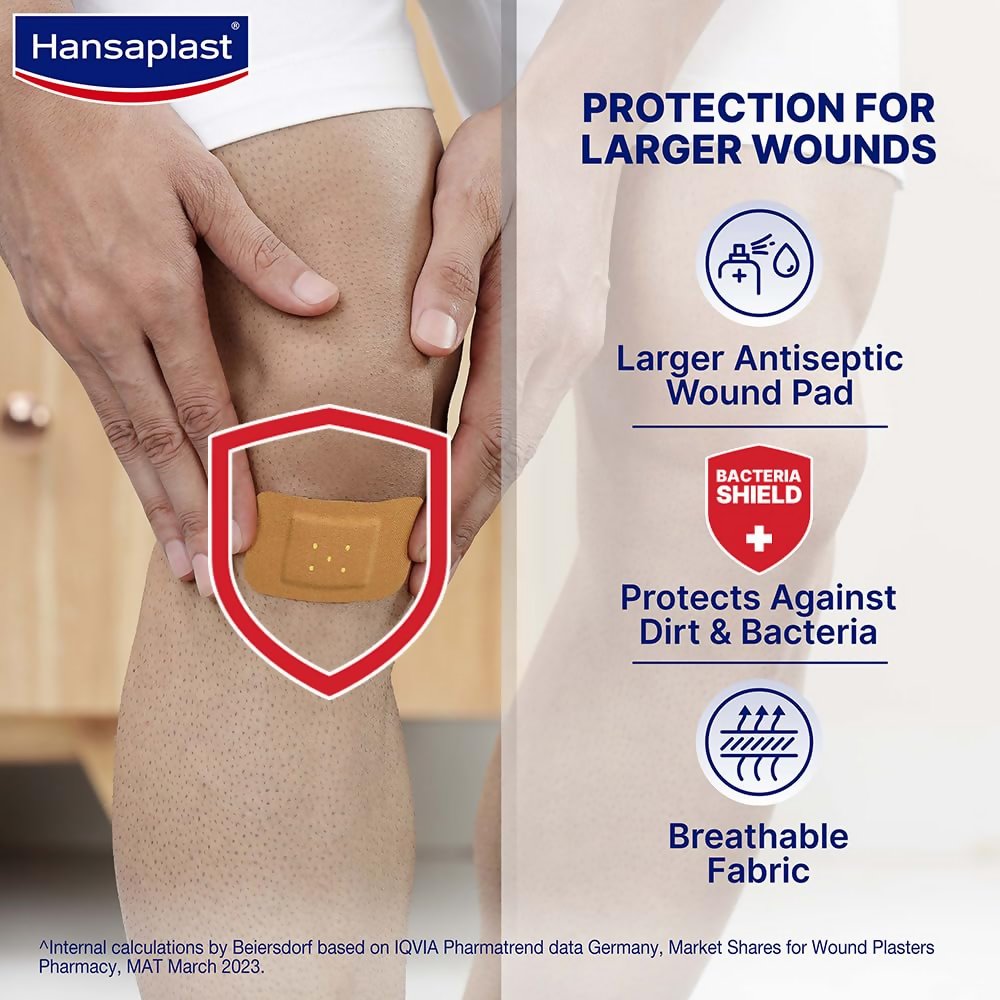 Hansaplast Antiseptic Jumbo Bandage | Swadesiicart