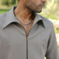 Cavalier Light Brown Shacket by Hilo Design