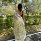 Vamsee Foolwarii Yellow Organza Saree - Swadesiicart