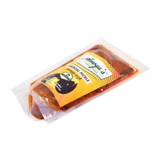Amoga's Pickles Factory Brinjal Pickle Andhra Style - Swadesiicart