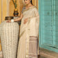 Shree Shyam Fashion Brown Linen Saree