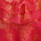 Ahalyaa Pink Organza Digital Print Kids Dress Kurta For Girls | Swadesiicart