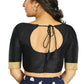 Aastha Fashion Women's Black Art Silk Designer Traditional Readymade Blouse
