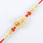 Auspicious Lord Shiv Rakhi & Kaju Roll Box