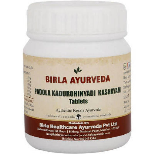 Birla Ayurveda Раdоlа Kаdurоhinyаdi Kаshаyаm Tablets | Swadesiicart