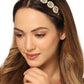 NVR Women's Gold-Polished Traditional Trending Matha Patti | Swadesiicart