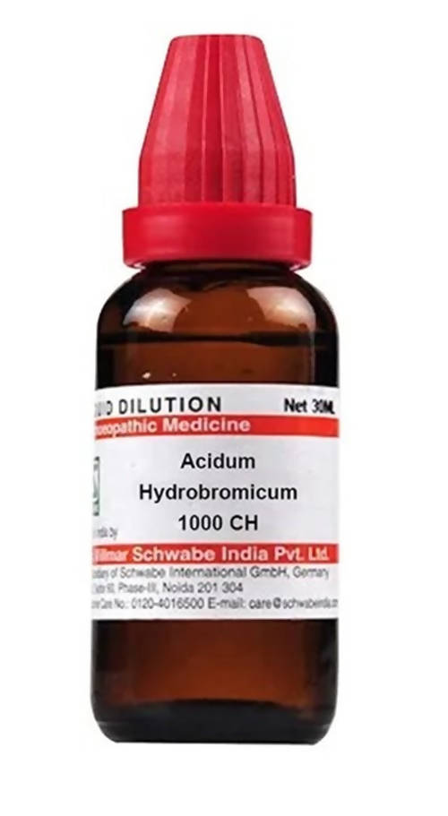 Dr. Willmar Schwabe India Acidum Hydrobromicum Dilution | Swadesiicart