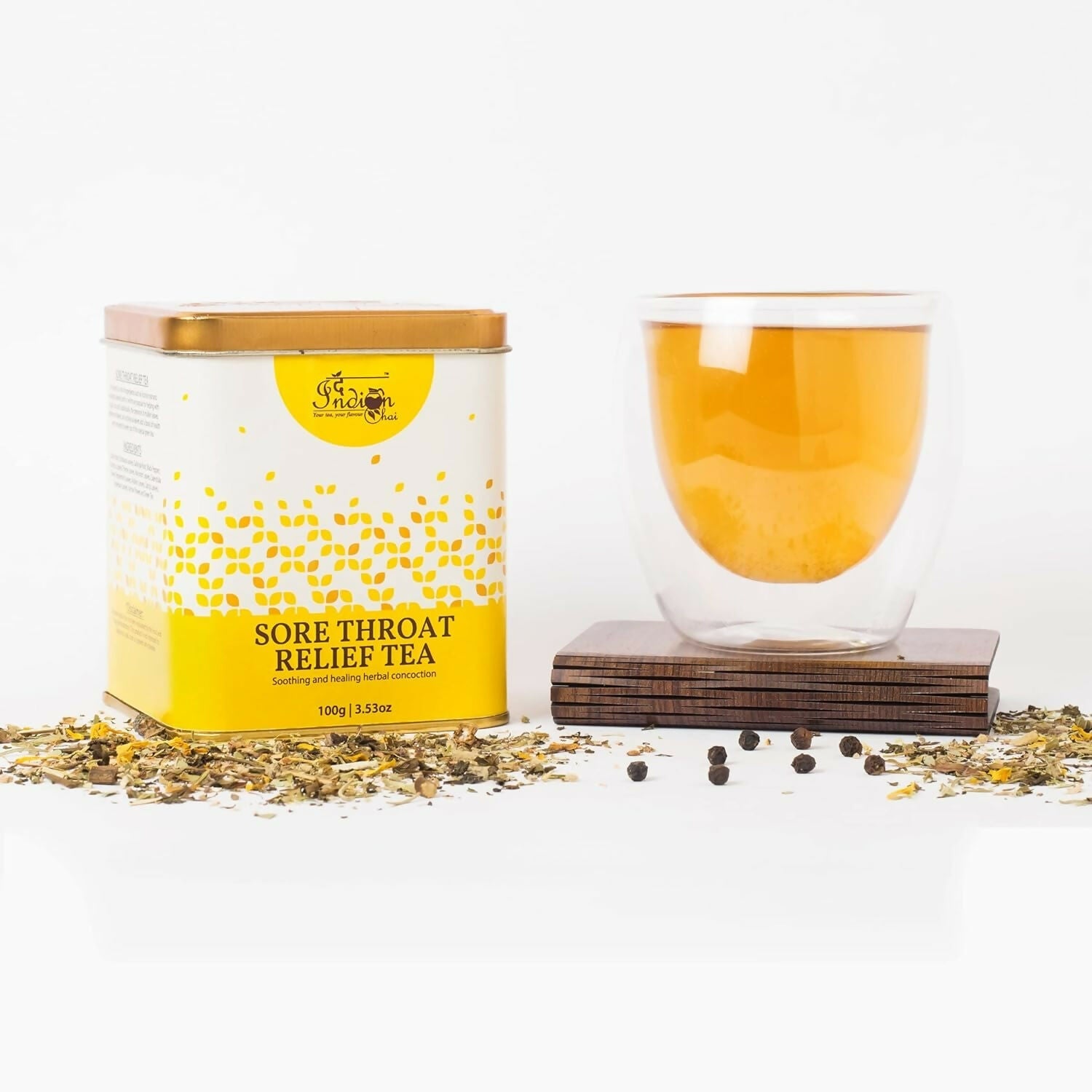 The Indian Chai – Sore Throat Relief Tea | Swadesiicart