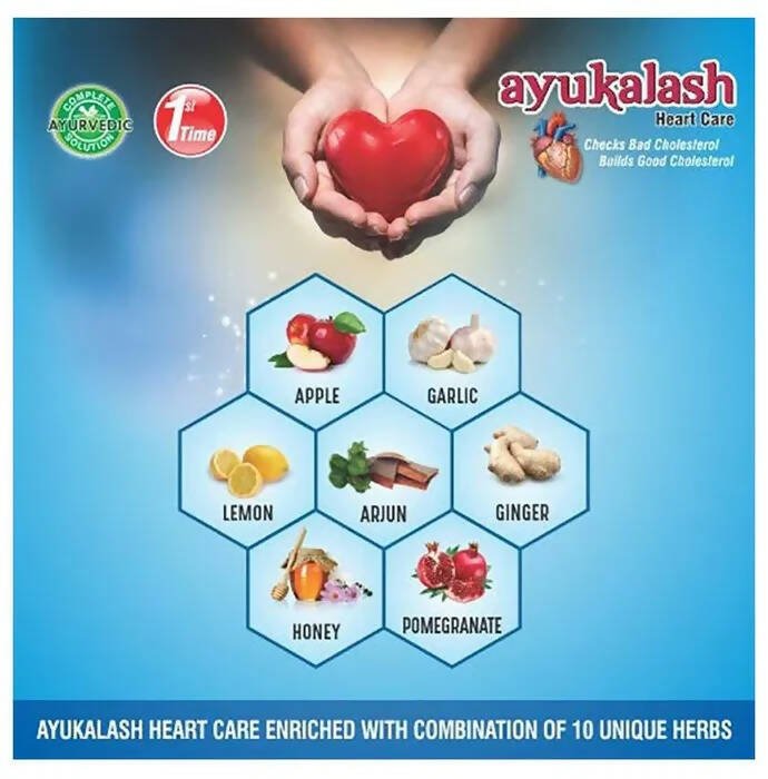 Ayukalash Heart Care Syrup - Swadesiicart