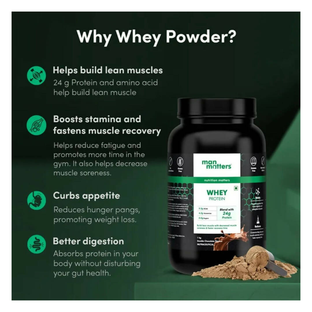 Man Matters Whey Protein Powder for Men - Swadesiicart