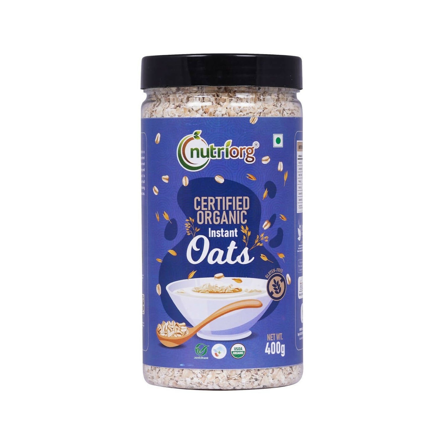 Nutriorg Certified Organic Instant Oats - Altcheeni