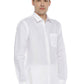 Ramraj Cotton Mens Linen Full Sleeve White Shirt | Swadesiicart