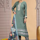 Chhap Tissue Green Colour Chiffon Hand Work Salwar Suit - Swadesiicart