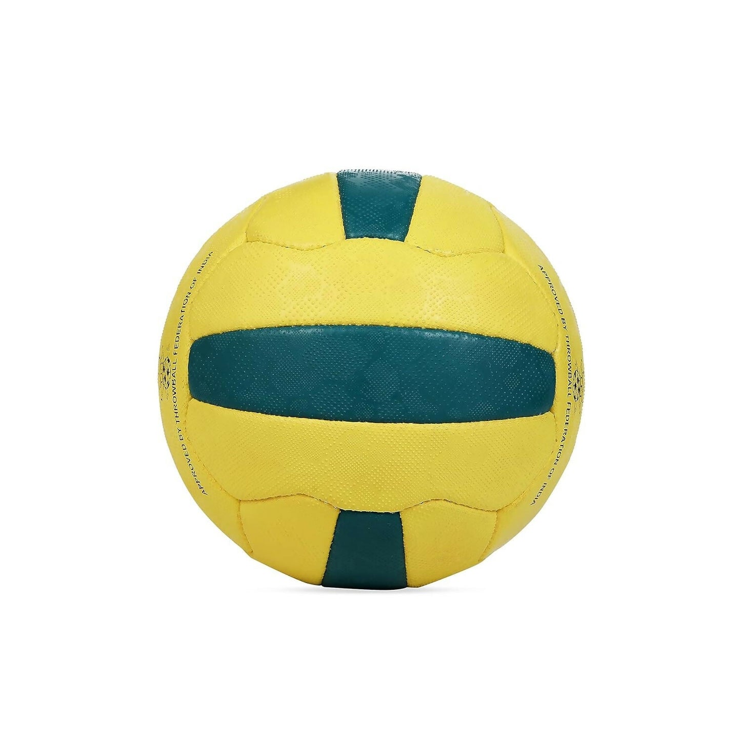 Cosco Rubber Throw Ball Size 5 (Yellow & Green) - Swadesiicart