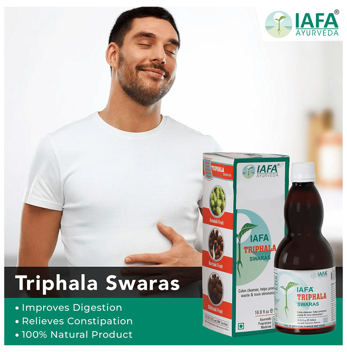 Iafa Ayuveda Triphala Swaras Syrup | Swadesiicart