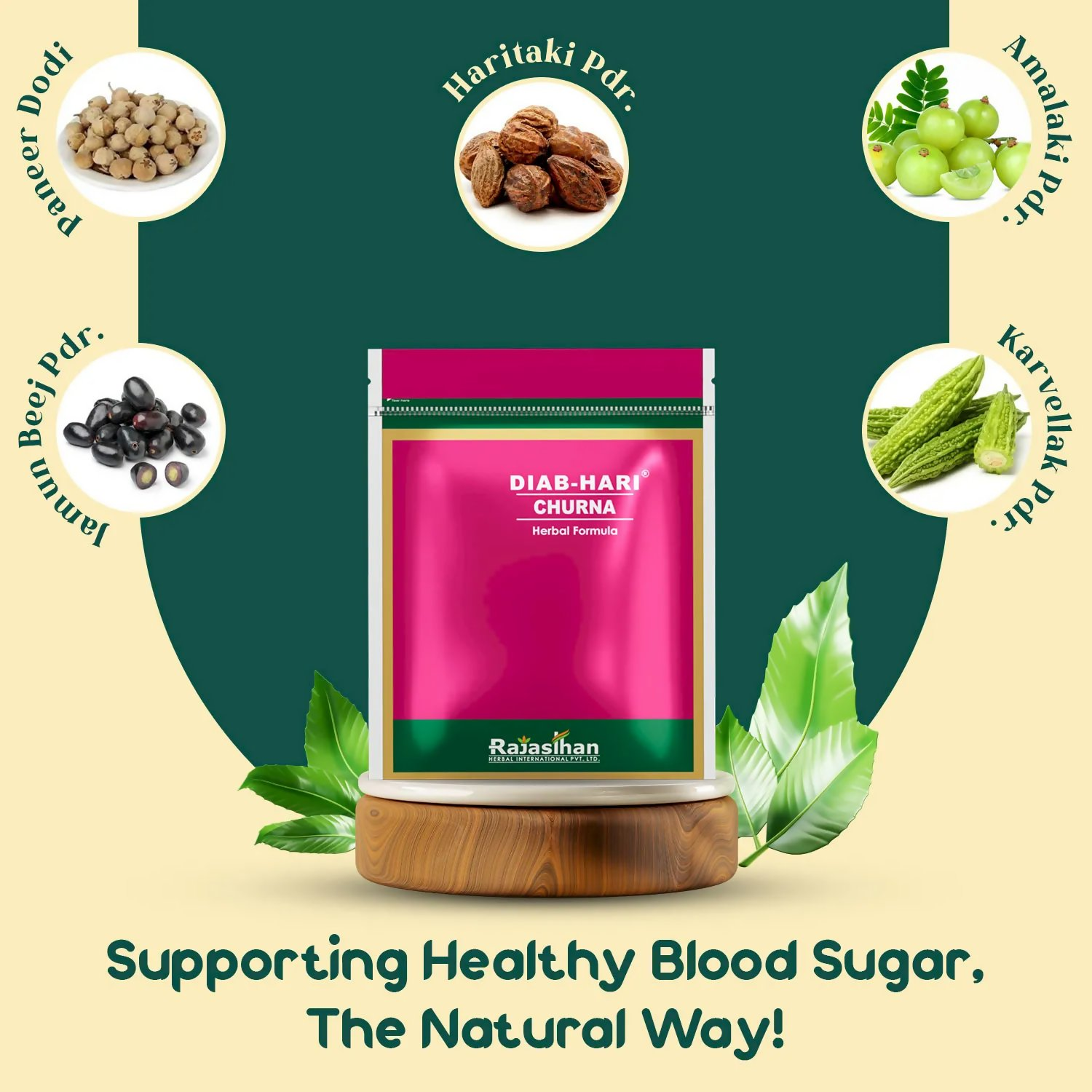 Rajasthan Herbals Diab Hari Churna | Swadesiicart