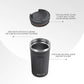 Milton Corral Thermosteel Insulated Coffee Mug Tumbler - 400ml (Black) - Swadesiicart