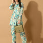 Myshka Women's Multi Printed Shirt With Trousers - Swadesiicart