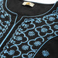 ADA Women Floral Embroidered Cotton Chikankari Kurta | Swadesiicart