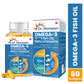 Dr. Morepen Omega-3 Deep Sea Fish Oil Triple Strength Softgels - Swadesiicart