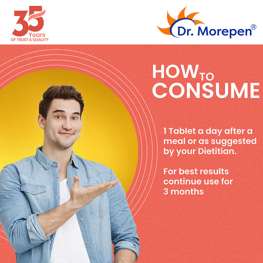 Dr. Morepen Milk Thistle+ Capsules For Liver Health - Swadesiicart