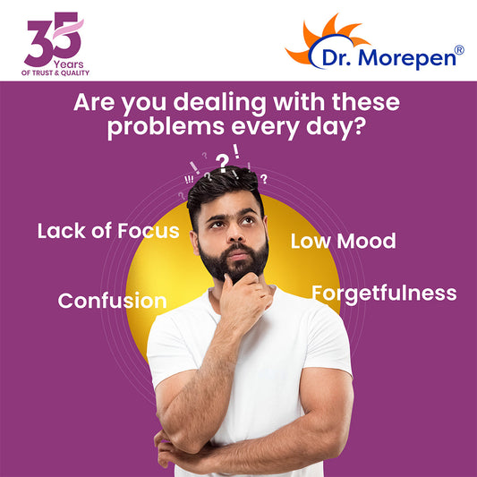 Dr. Morepen Memory Focus & Mood Tablets - Swadesiicart