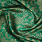 Shades of Green Floral Designbanaras Semi Silk Saree By Gayathri Reddy Designer Studio | Swadesiicart