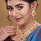 Saraf RS Jewellery Gold-Polished Multi-Colored Jewellery Set - Swadesiicart