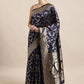 Kalini Ethnic Motifs Woven Design Zari Banarasi Saree | Swadesiicart