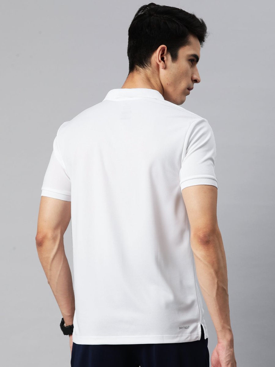 Alcis Men Polo Collar Dry Tech Slim Fit T-shirt | Swadesiicart
