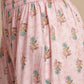 Kalini Floral Printed Empire Gotta Patti Pure Cotton Kurta With Sharara & Dupatta | Swadesiicart