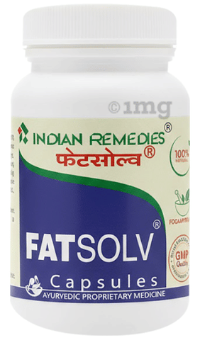 Indian Remedies Fatsolv Capsules | Swadesiicart
