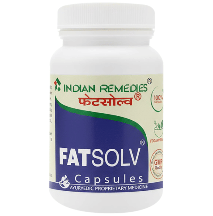 Indian Remedies Fatsolv Capsules | Swadesiicart