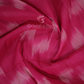 Dual Shades of Rose Pink And Parrot Green Mangalagiri Ikkat Cotton Saree By Gayathri Reddy Designer Studio | Swadesiicart